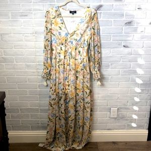 NWT Floral Maxi Dress